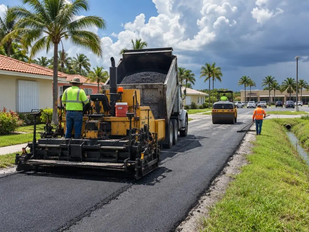 Parking Lot Paving in Homestead, FL